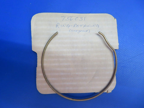 Piper PA-42 Cheyenne Retaining Ring P/N 756-031 NOS (1022-720)