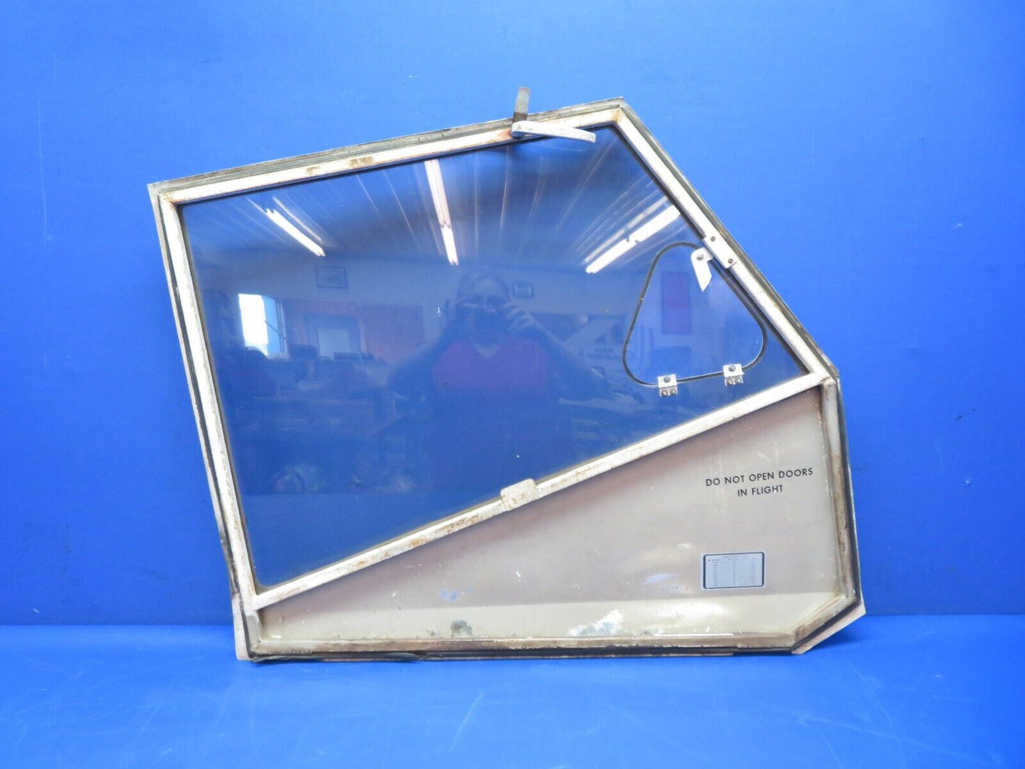Cessna 188B AGpickup LH Cabin Door w/ Vent Window P/N 1610004-31 (0723-549)