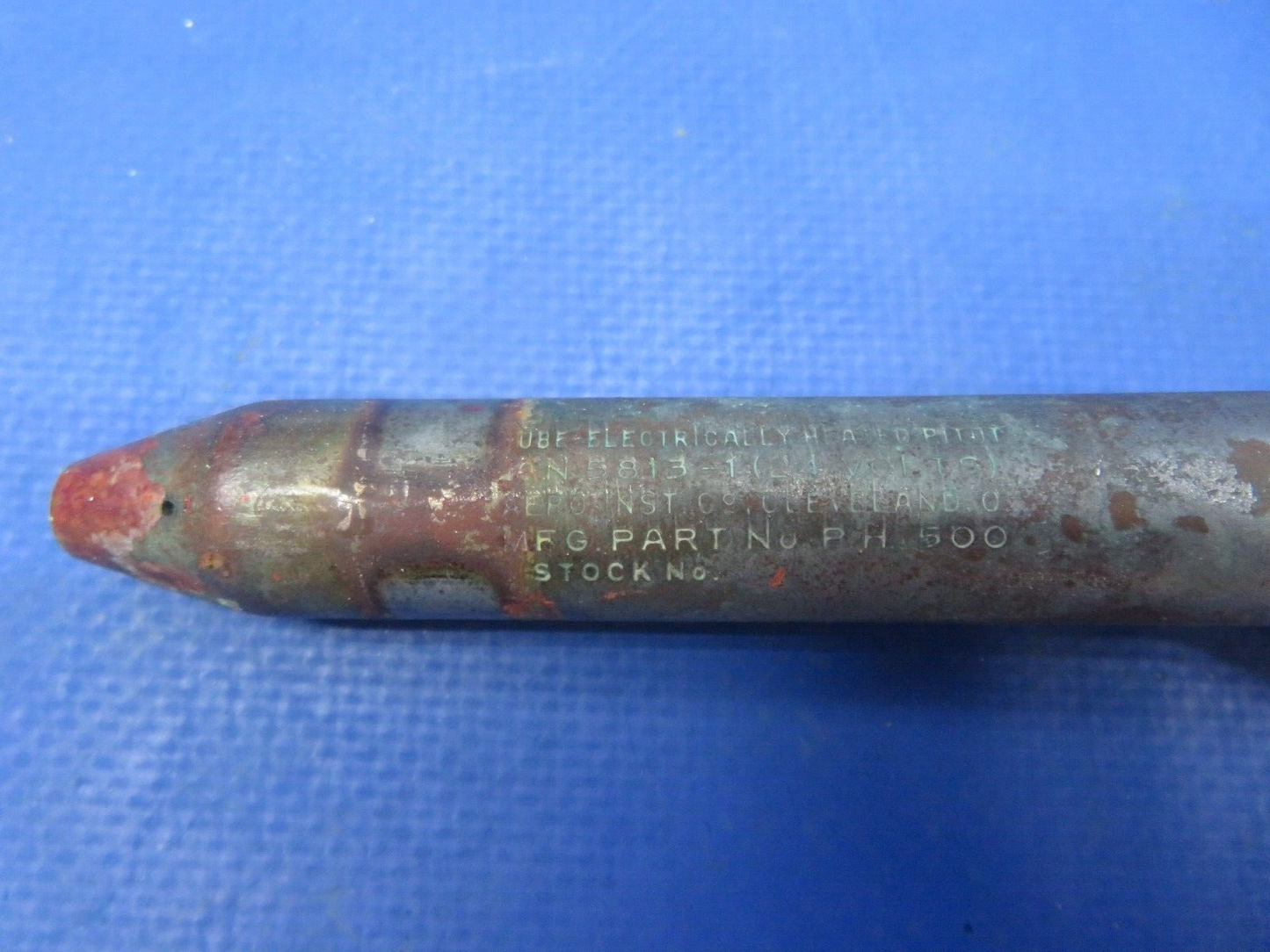 Early Cessna 310 / 310B Pitot Tube Assy 24v Heated P/N PH500 TESTED (1223-140)