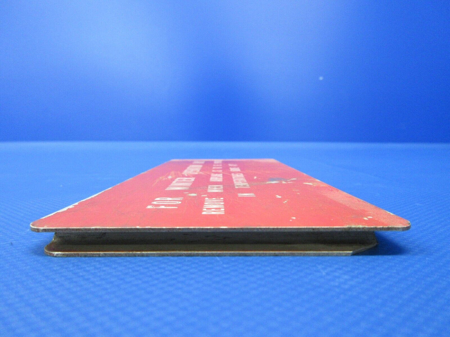 Piper PA22 Tri-Pacer Winterization Plate P/N 14793-000 (0224-1197)