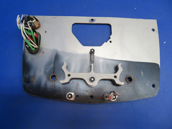 Beech 95-B55 Baron Fuel Selector Panel Assy P/N 96-920011-1 (1222-856)