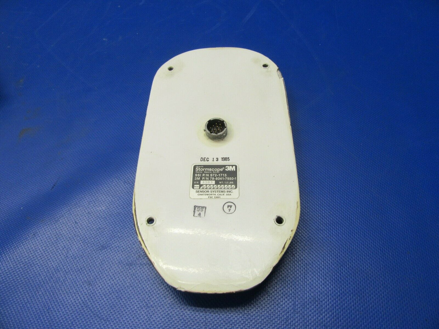 StormScope Weather Mapping System Antenna w/ Bracket P/N S72-1715 (0421-460)