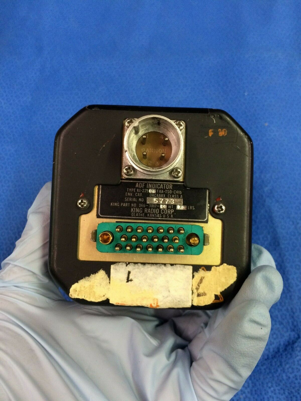 King KI-225 ADF Indicator P/N 066-3017-00  (1015-169)