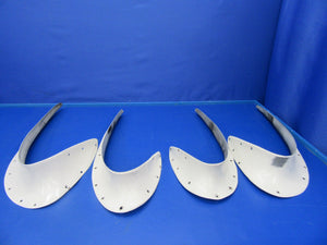 Beech Baron D55 Fillet Fairing Lot of 4 P/N 96-110010-17 (0518-158)