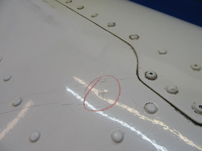 Piper Aerostar RH Flap w/ Loose Rivets P/N 260016-502 (1022-210)