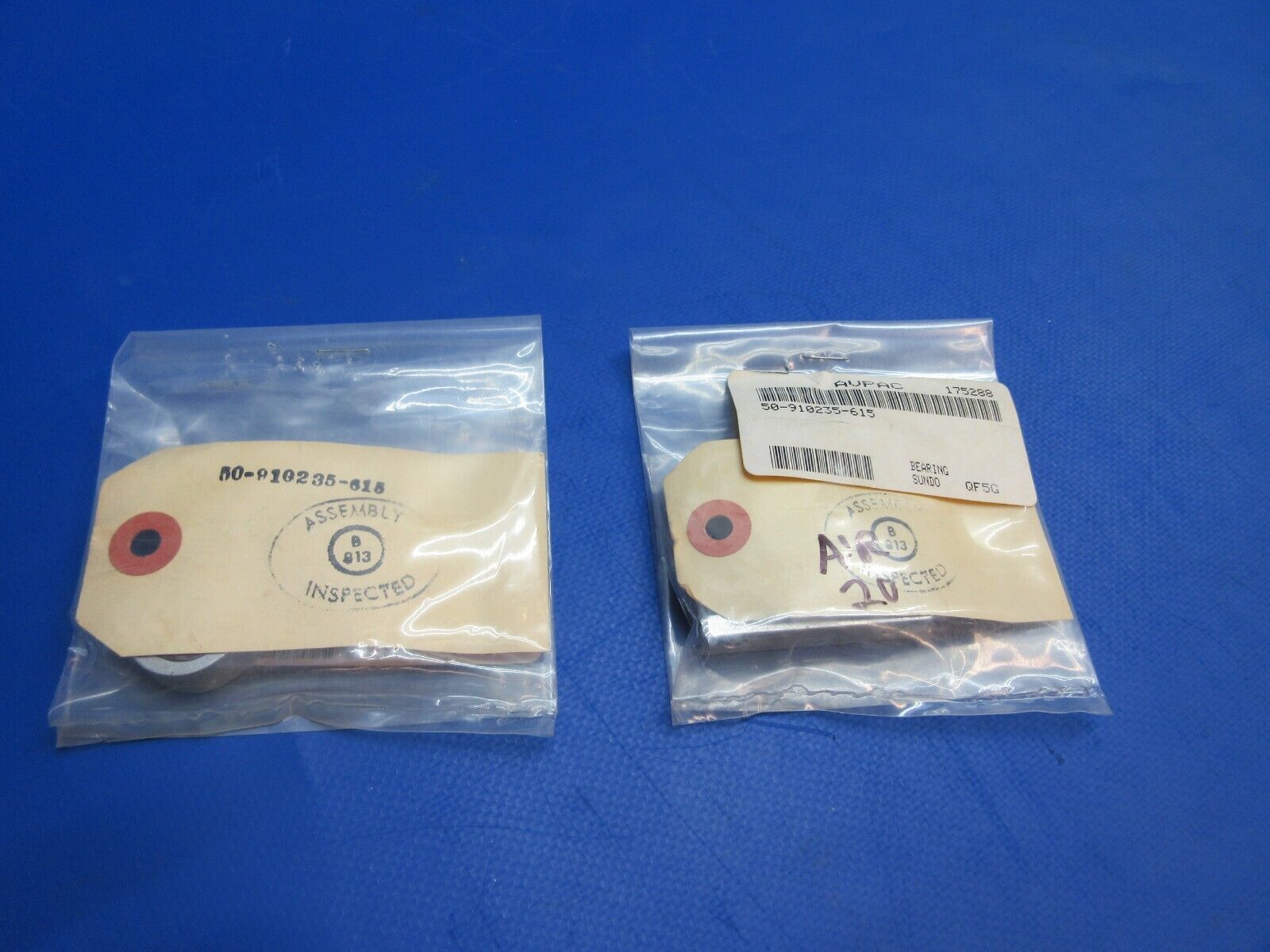 Beech Bearing P/N 50-910235-615 LOT OF 2 NOS (1023-800)