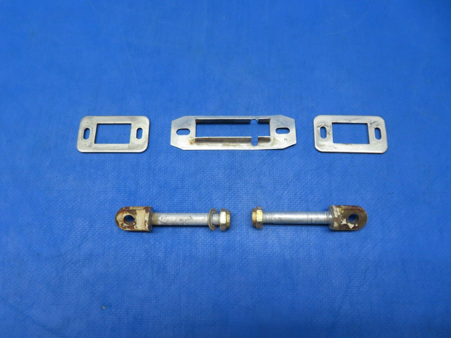 Piper PA-28R-180 Cabin Door Striker, Plate & Eye Bolts P/N 68353-00 (1123-418)