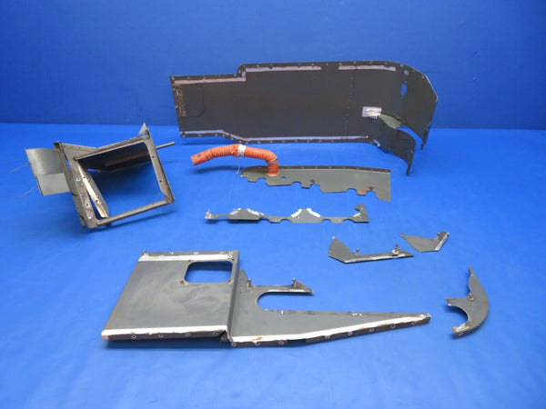 Piper 602P Aerostar LH Engine Baffle Assy Machen P/N D382-1 FOR PARTS (0623-601)