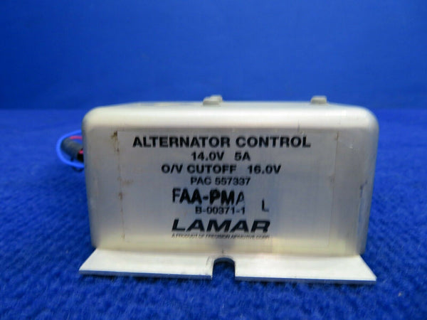 Piper PA-28R-201T Lamar Alternator Control 14V P/N B-00371-1 (0222-741)