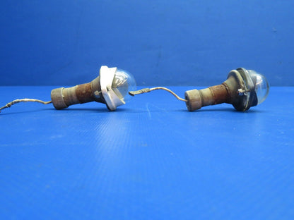Piper Comanche Grimes Tail Fairing Light Assy P/N 472-667 LOT OF 2 (1223-1149)