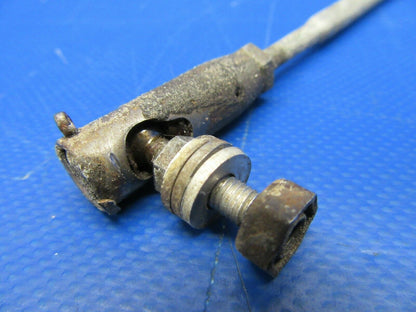 Beech Baron 95-B55 LH Nose Gear Door Actuator Rod Assy P/N 35-825191-1 (0220-281