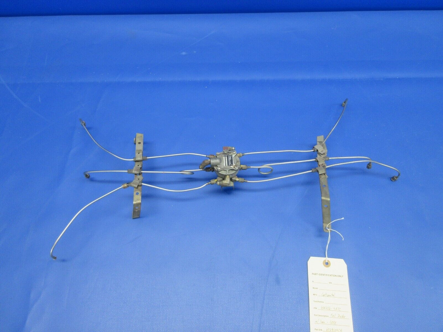 Continental Fuel Divider with Lines P/N 634326-4A22 CORE (0224-1003)