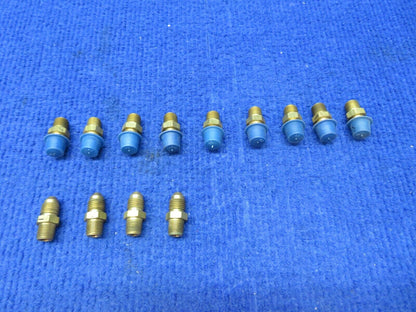 Continental Brass Pipe to Flair Fitting .13 P/N 628438 LOT OF 13 NOS (0722-484)