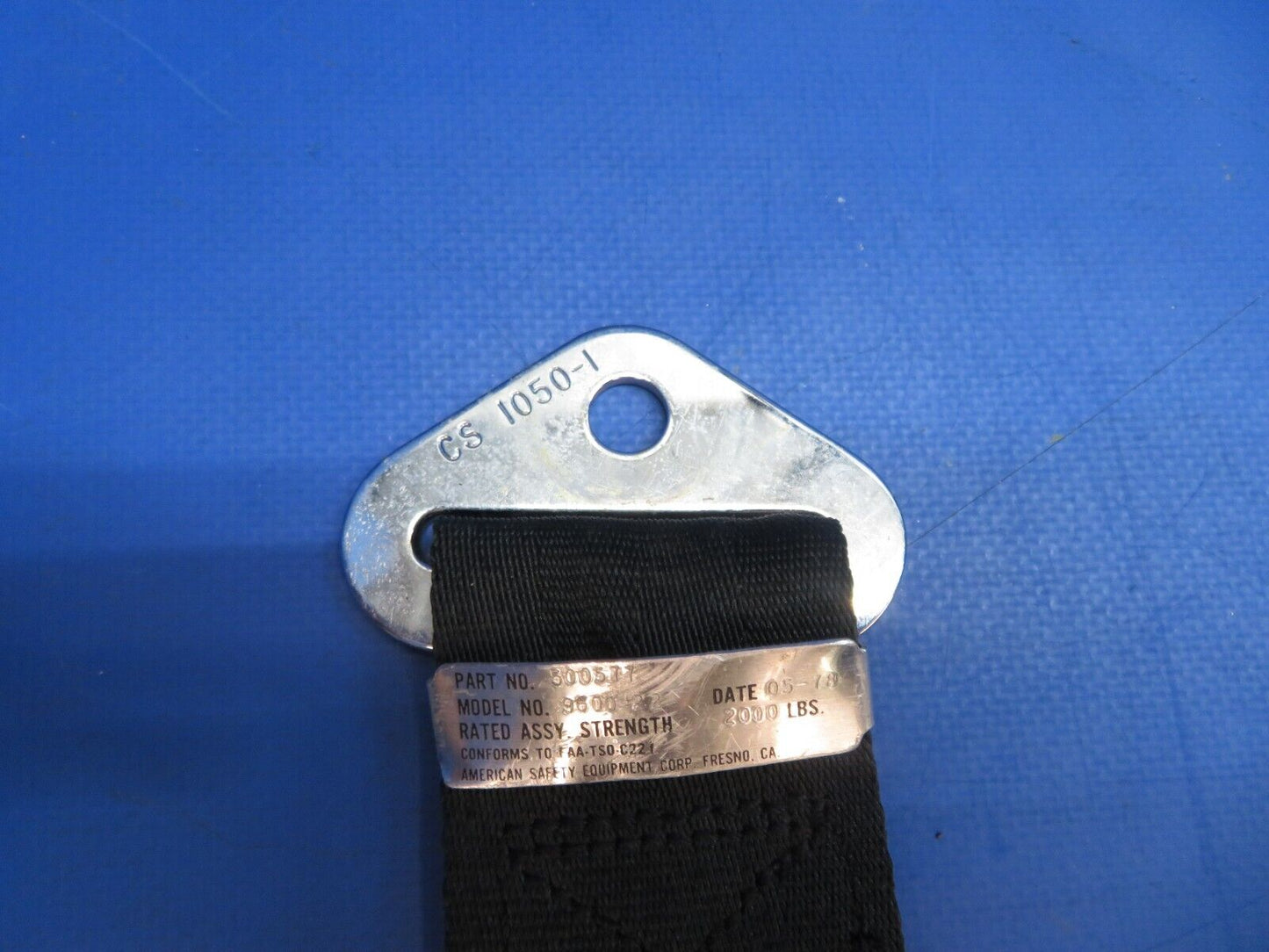 Piper PA-34-200T Seneca  Center Lap Belt American Safety P/N 9600-22 (0223-931)