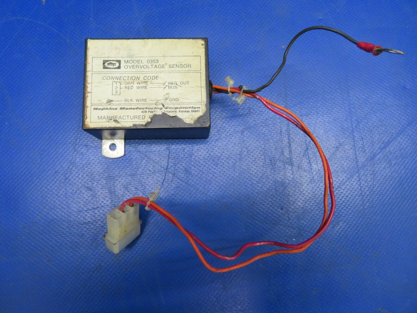 Hopkins Over Voltage Sensor P/N 0353 30 Day Warranty (0720-505)