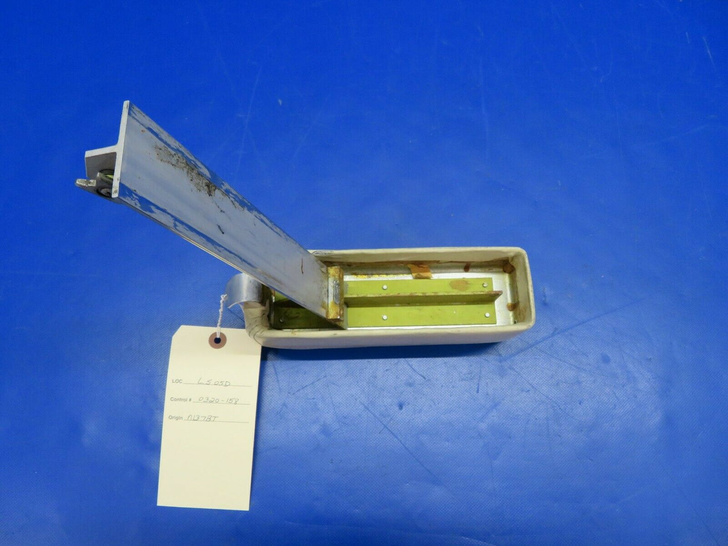 Beech Baron 95-B55 Arm Rest Tan Leather (0320-158)