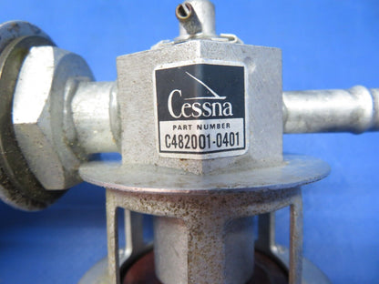 Cessna 172 / 172I Airborne Vacuum Regulating Valve P/N C482001-0401 (0923-649)