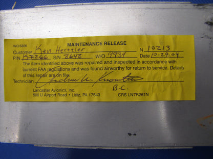 King KI-266 DME Indicator P/N 066-3047-00 (0417-11)