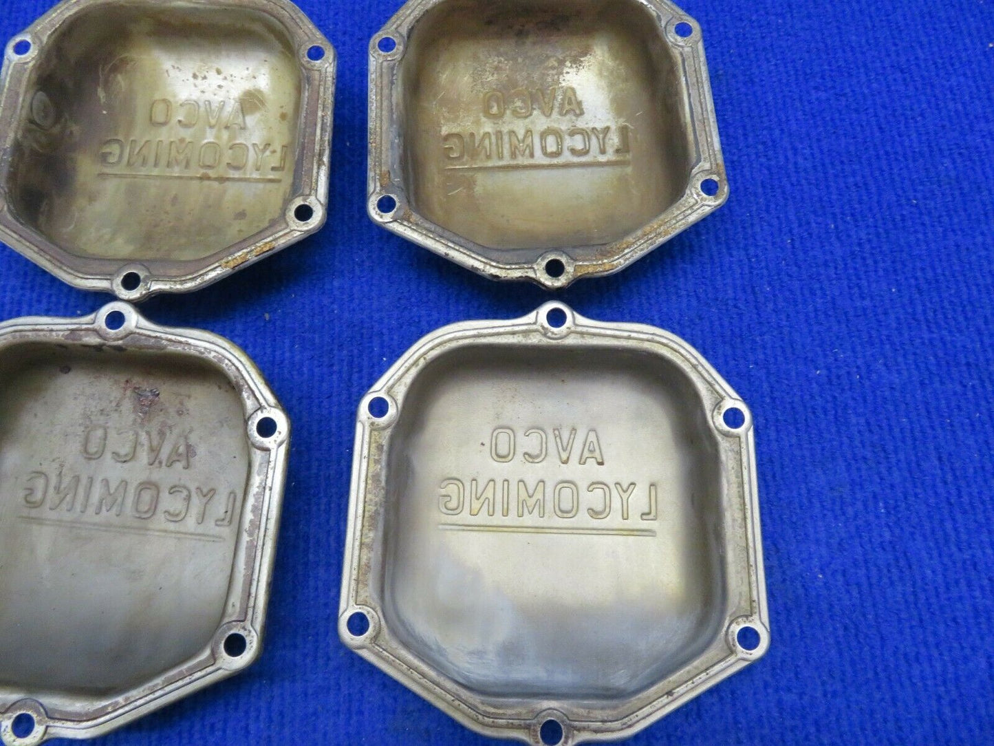 Avco Lycoming Rocker Valve Cover O235, O320, O360, O540 61247 LOT OF 6 (0222-619