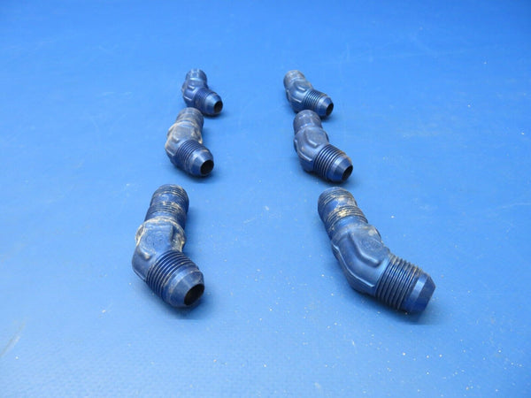 45 Degree Elbow P/N AN837-8D LOT OF 6 (1222-306)