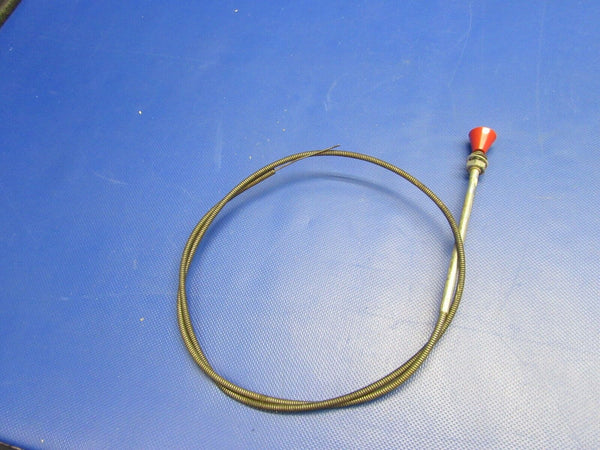 Beech B19 Cabin Air Control Cable 48" P/N 169-380005-17 (0421-481)