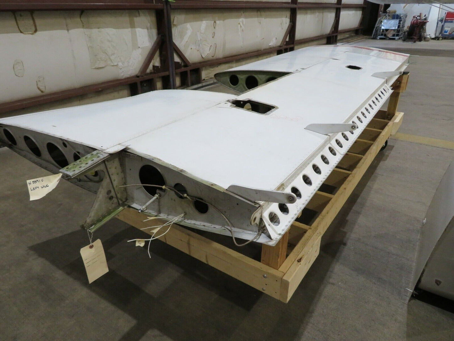 1969 Piper Cherokee PA-28-140 LH Wing P/N 66601-04 CORE (0221-315)
