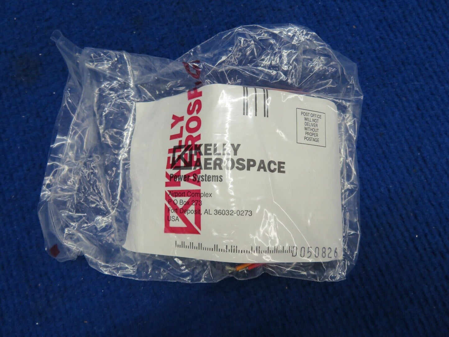 Kelly Aerospace Electrodelta Overvoltage Sensor P/N OS60 NOS w/ 8130 (0522-12)
