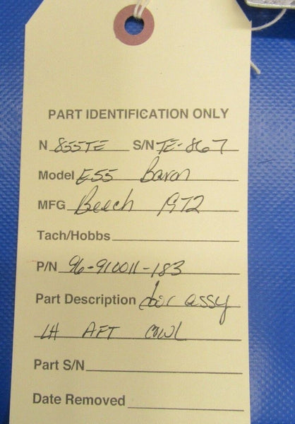 Beech Baron Door Assy LH Aft Cowl P/N 96-910011-183 (1217-24)