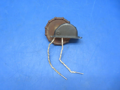 1956 Cessna 172 Elevator Trim Wheel w/ Cover P/N 0510127-1 (0823-433)