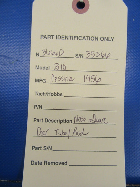 Cessna 310 Nose Gear Door Rod / Tube 16-7/8" Long (0119-91)
