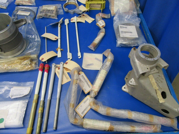 Kawasaki KH-4 (Bell 47) Helicopter NOS Parts Large Lot (0519-342)