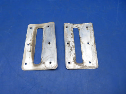 1956 Cessna 172 LH & RH Landing Gear Fillet Plates P/N 0511071-1 (0823-438)