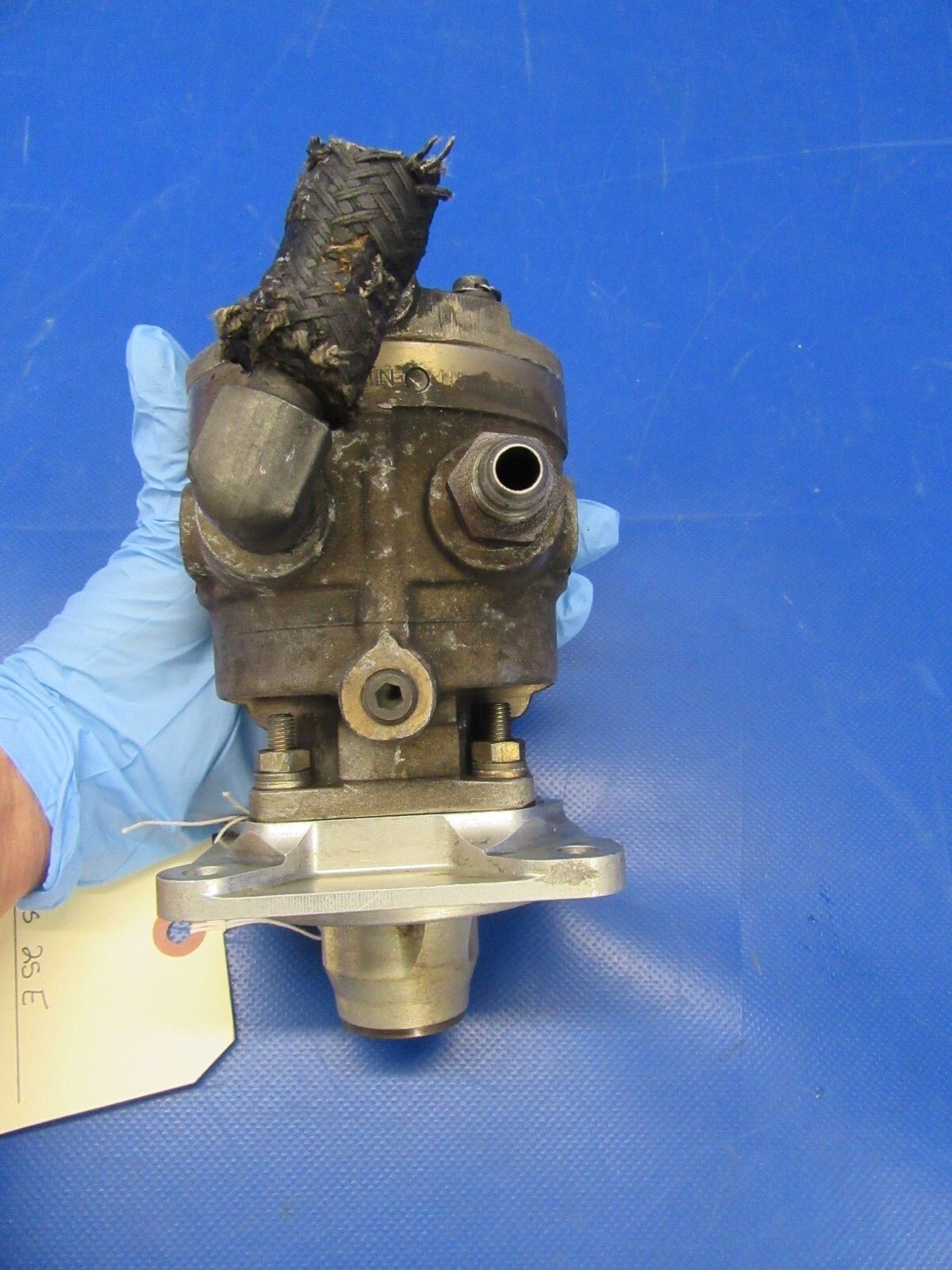 Continental IO-520-A Vacuum Pump & Adapter C431001-0101 & 654760 (1118-178)