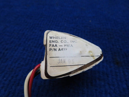 Whelen Strobe Light Assy w/ Clear Lens & Retainer P/N A427 (0722-709)
